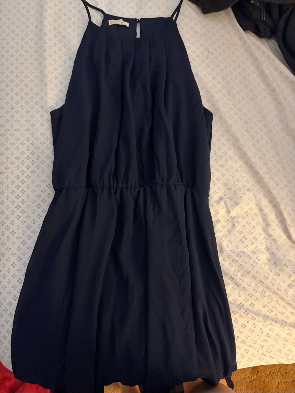 Maurices Navy Halter-Style Girls' Formal Dress
